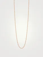 32-Inch 18K Rose Gold Necklace