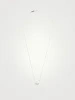 Fireworks 18K White Gold Shimmer Necklace With Diamonds