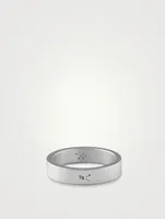 7g Polished Sterling Silver Ribbon Ring