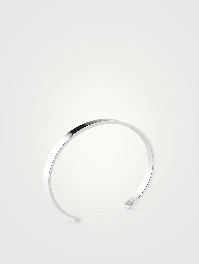 15g Polished Sterling Silver Ribbon Bracelet