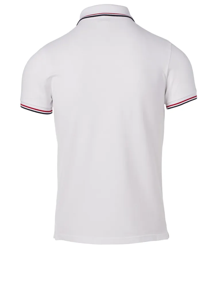 Cotton Polo With Logo