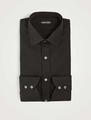 Cotton Poplin Dress Shirt