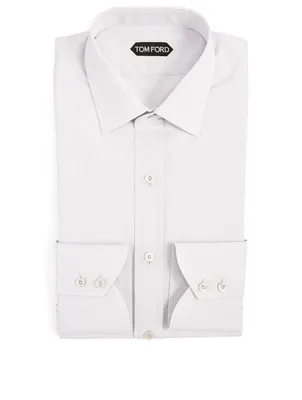 Cotton Poplin Dress Shirt