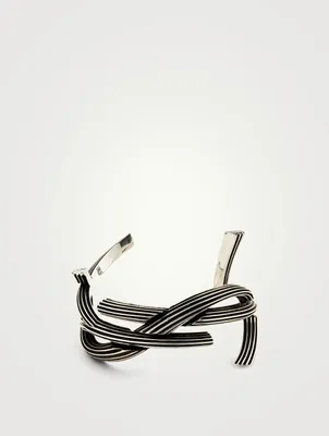 YSL Monogram Cuff Bracelet