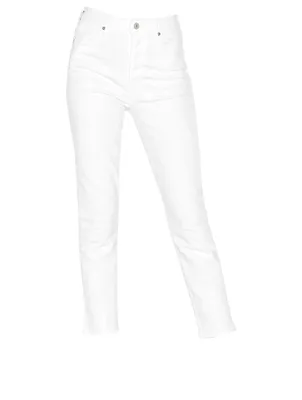Olivia High-Waisted Slim Cropped Jeans