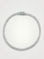 18K White Gold Hepburn Diamond Bracelet