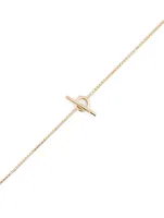 Acies Single 18K Yellow Polished Gold Plated Necklace