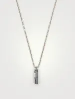 De Stijl Silver Pendant Necklace