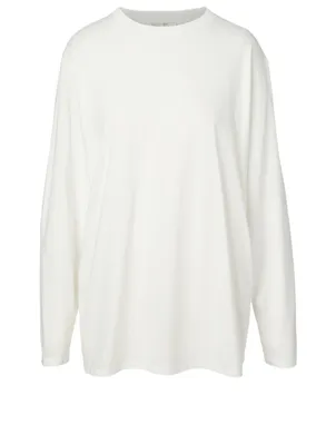 Autie Cotton Long-Sleeve T-Shirt