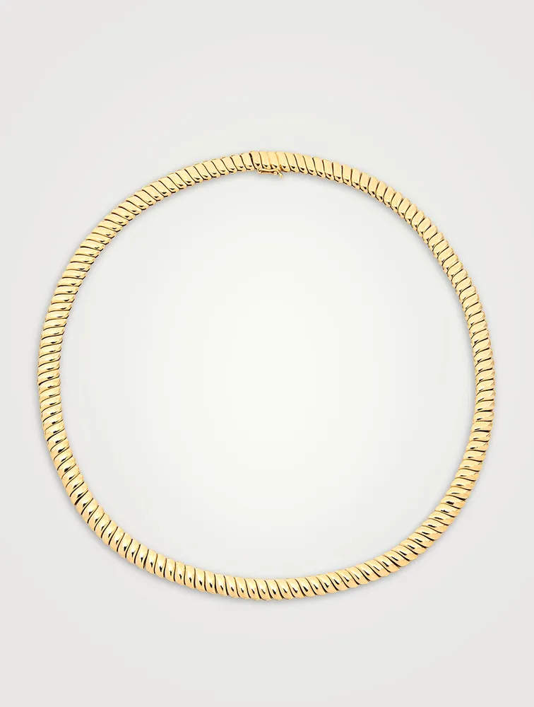 Zoe 18K Gold Choker Necklace