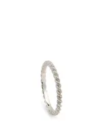 Serpent Bohème White Gold Wedding Band