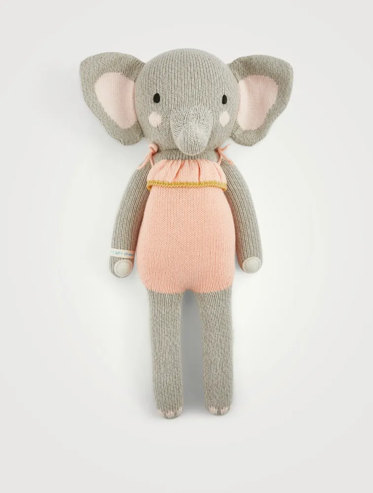 Eloise The Elephant Knit Doll