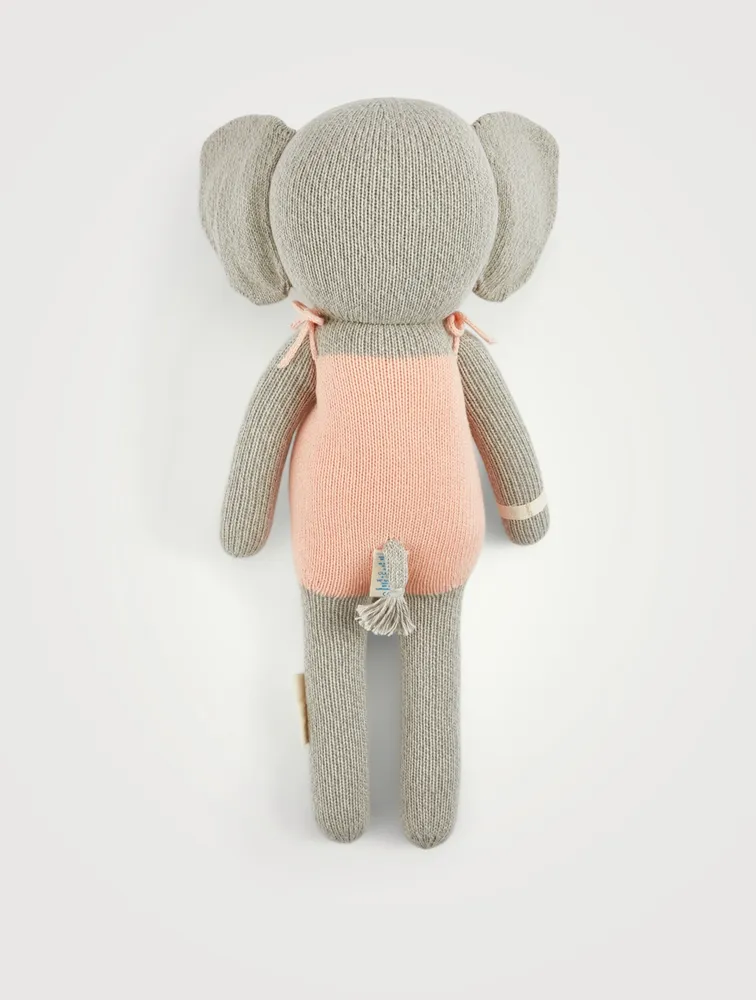 Eloise The Elephant Knit Doll