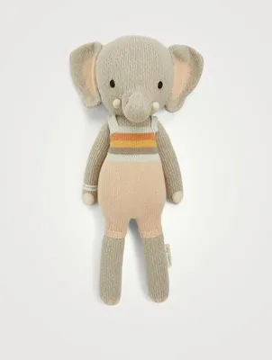 Evan The Elephant Knit Doll