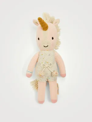 Mini Ella The Unicorn Knit Doll