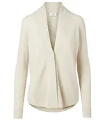 Wool And Cashmere V-Neck Cardigan