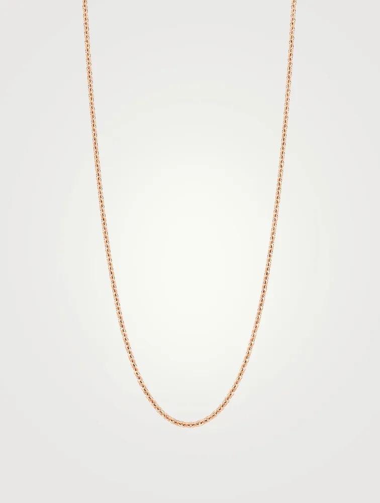 16-Inch 18K Rose Gold Chain