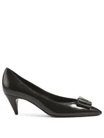 Anais 55 YSL Bow Leather Pumps