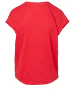 Easy Scoop Linen T-Shirt