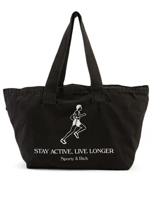 Live Longer Tote Bag