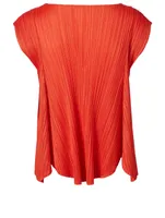 Giocoso Cap-Sleeve Top