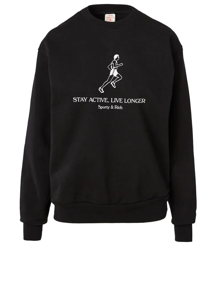 Live Longer Oversized Sweatshirt