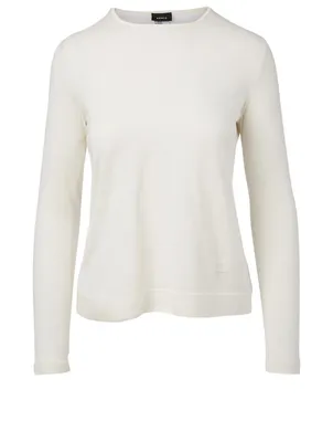 Cashmere And Silk Knit Top