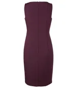 Silk Stretch Sheath Dress