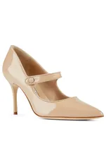 Campaine Patent Mary Jane Pumps