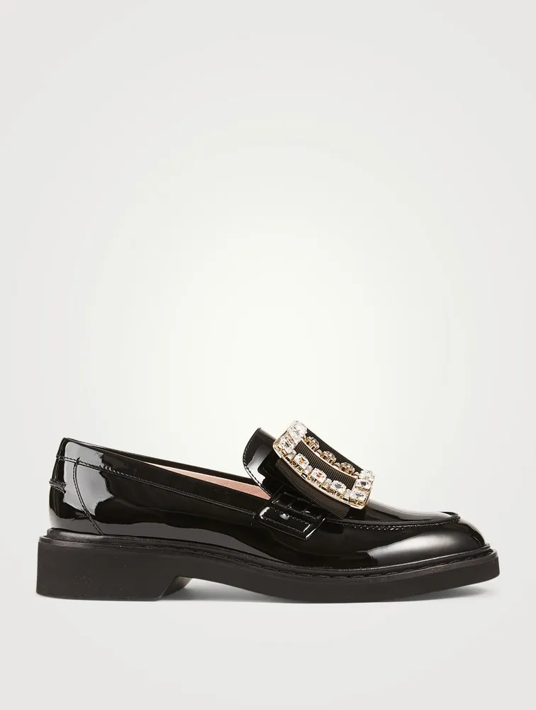 Viv' Rangers Strass Patent Leather Loafers