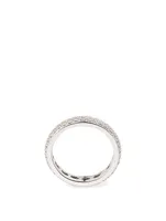 14K White Gold Eternity Ring With Diamonds