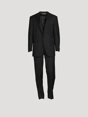 Wool Tuxedo Two-Piece Suit