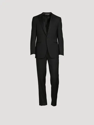 Wool Tuxedo Two-Piece Suit