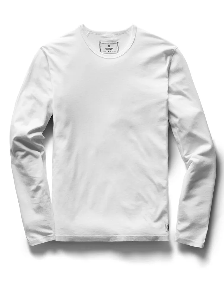 Cotton Jersey Long-Sleeve T-Shirt