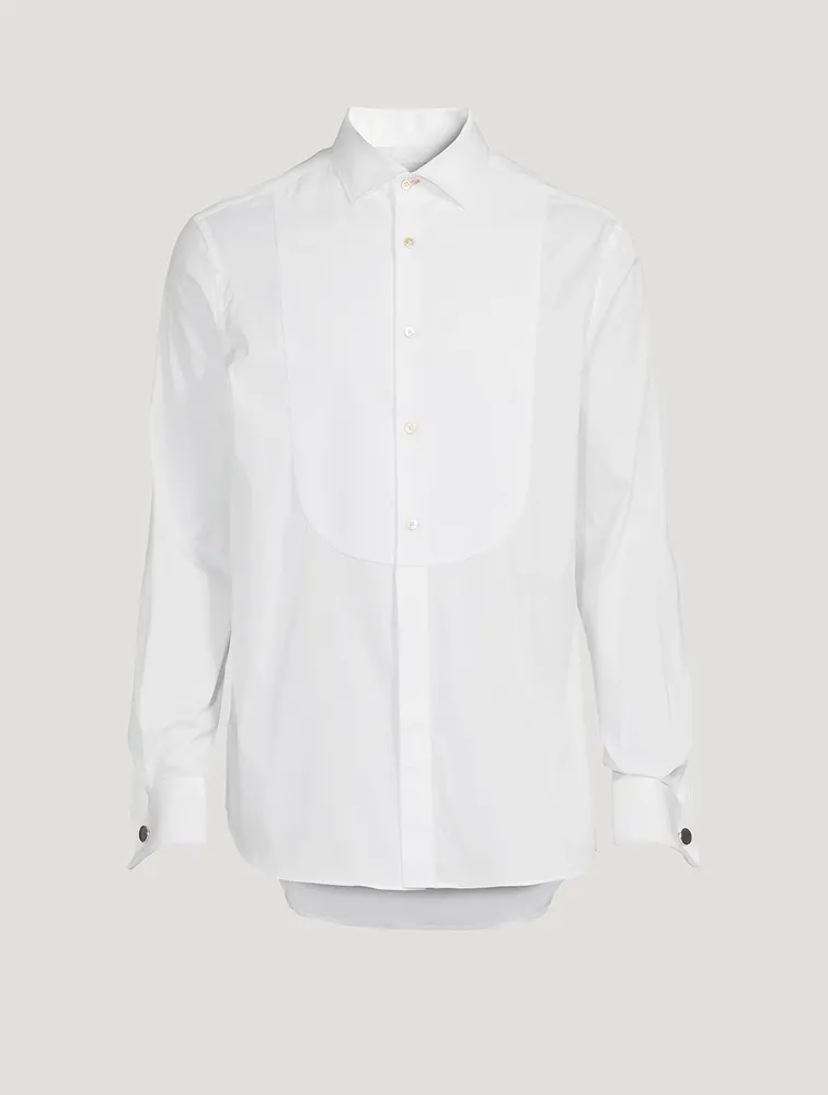 Tailored Evening Shirt With Artist Stripe Cuffs