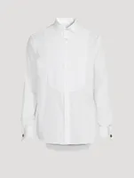 Tailored Evening Shirt With Artist Stripe Cuffs