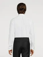 Tailored Evening Shirt With Artist Stripe Cuffs