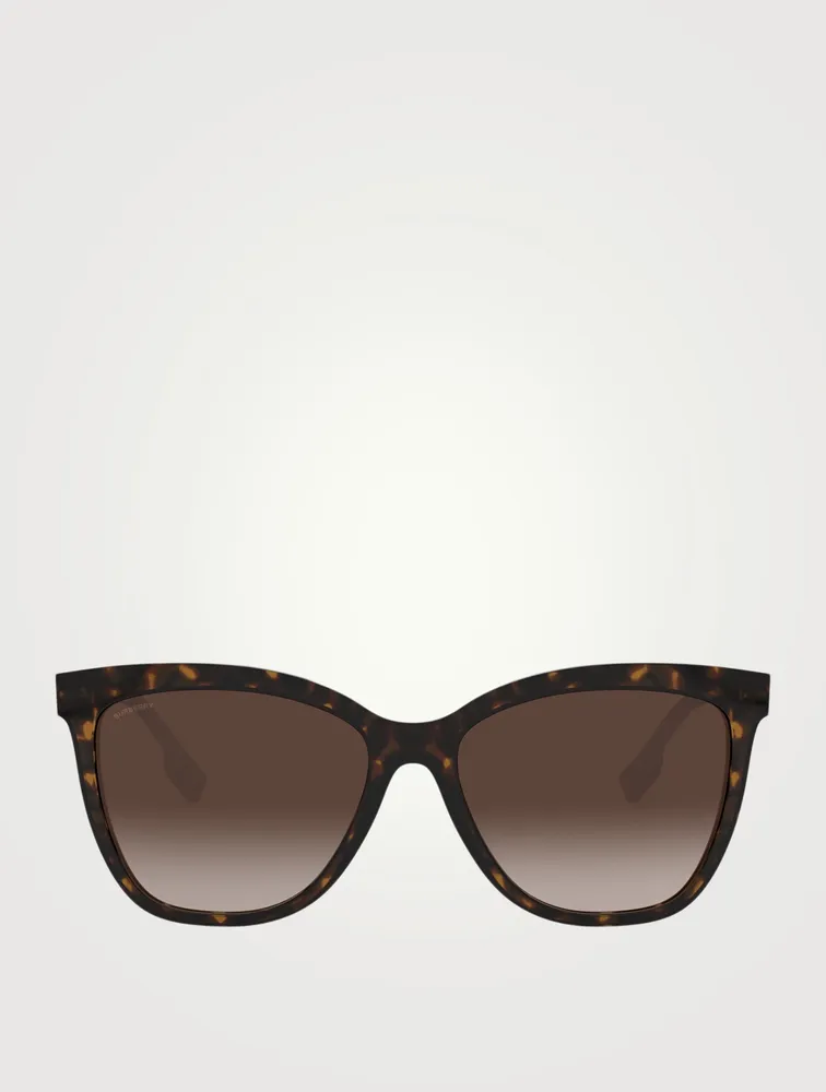 Square Sunglasses With Vintage Check
