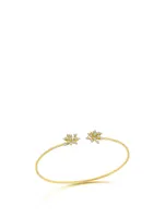 Luminus 18K Gold Snowflake Bracelet With Diamonds