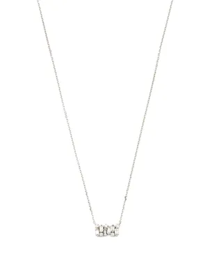 Fireworks 18K Gold Pendant Necklace With Diamonds