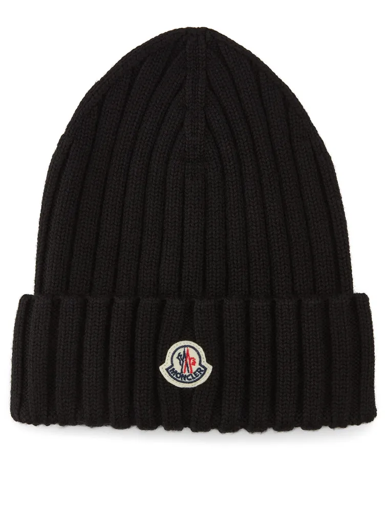 Ribbed Wool Toque With Logo