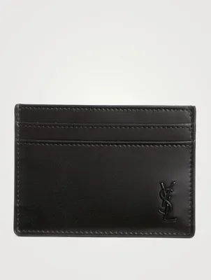 YSL Monogram Leather Card Holder