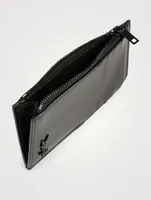 Tiny YSL Monogram Fragrments Leather Card Holder