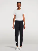Classic Loopback Sweatpants With Side Stripe
