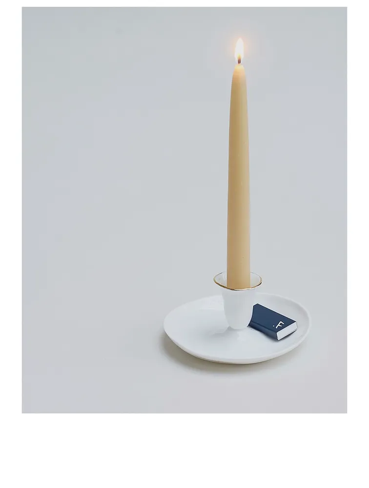 Fine Bone China Candle Holder