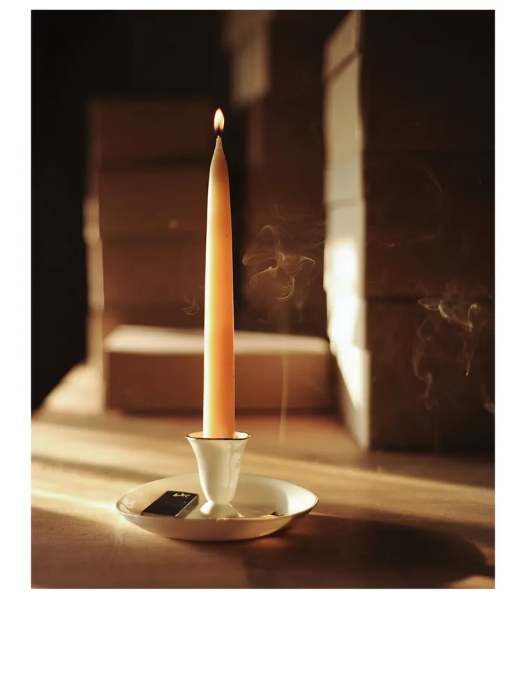 Fine Bone China Candle Holder