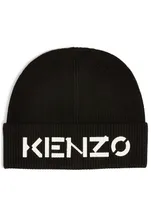 Wool Toque With Painted Logo
