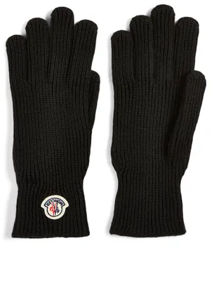 Wool Gloves With Logo