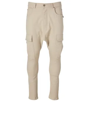 Cotton Slim-Fit Cargo Pants