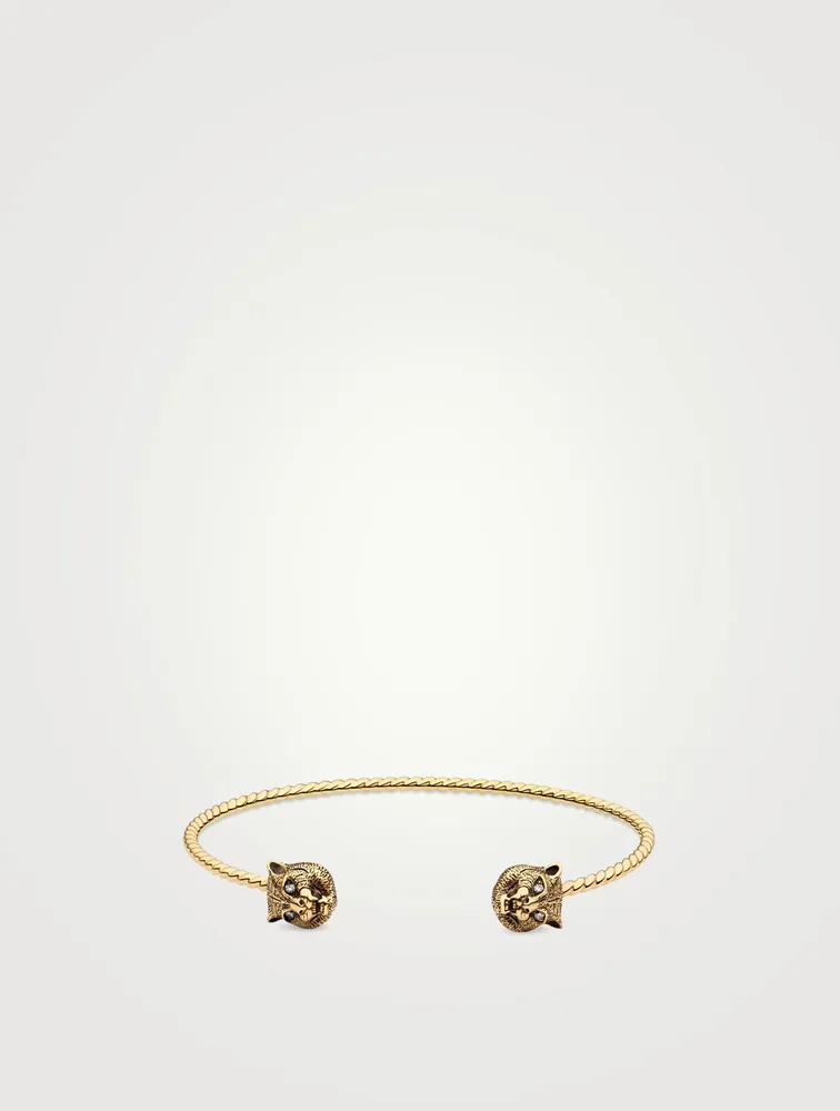 Le Marché Des Merveilles 18K Gold Cuff Bracelet